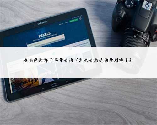 查快递到哪了单号查询（怎么查物流的货到哪了）