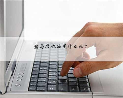 宝马后桥油用什么油？