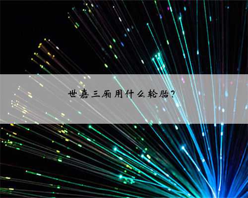 <b>世嘉三厢用什么轮胎？</b>