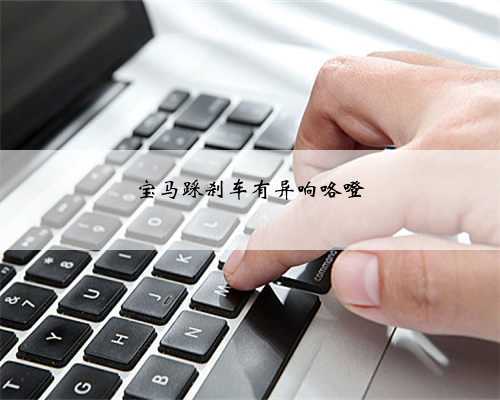 宝马踩刹车有异响咯噔