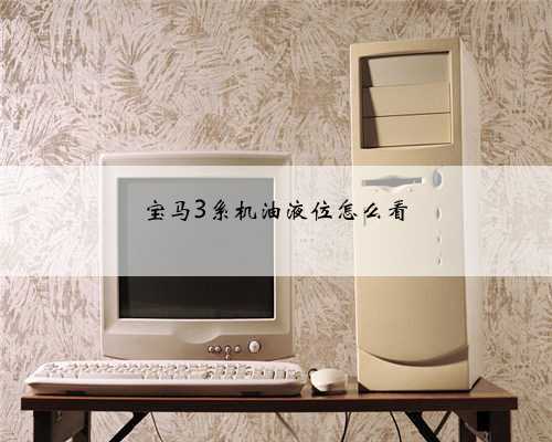 宝马3系机油液位怎么看