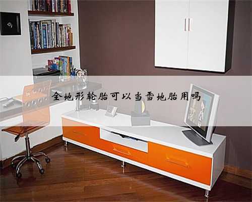 全地形轮胎可以当雪地胎用吗