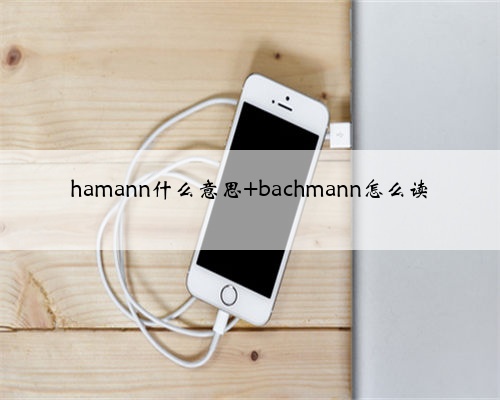 hamann什么意思 bachmann怎么读