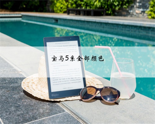 宝马5系全部颜色