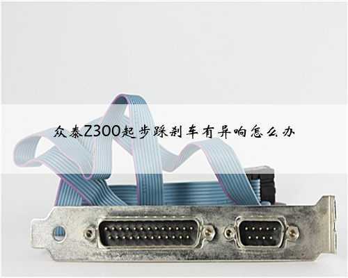 众泰Z300起步踩刹车有异响怎么办