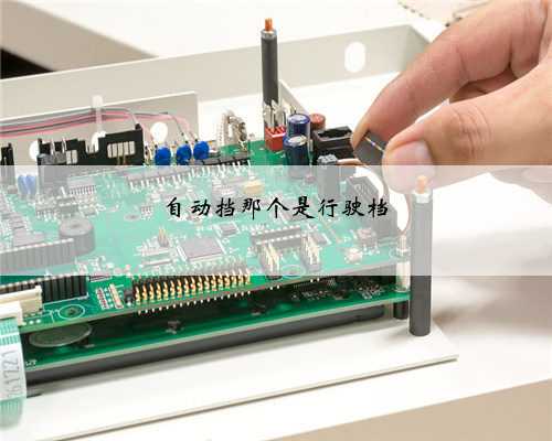 自动挡那个是行驶档