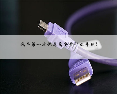 汽车第一次保养需要带什么手续?