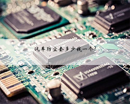 汽车防尘套多少钱一个?