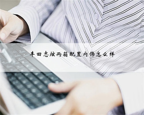 丰田志炫两箱配置内饰怎么样