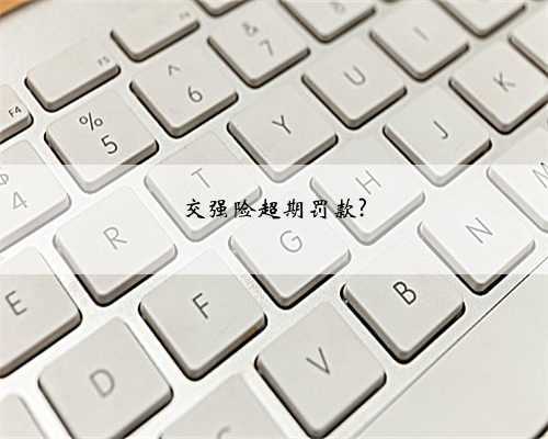 交强险超期罚款?