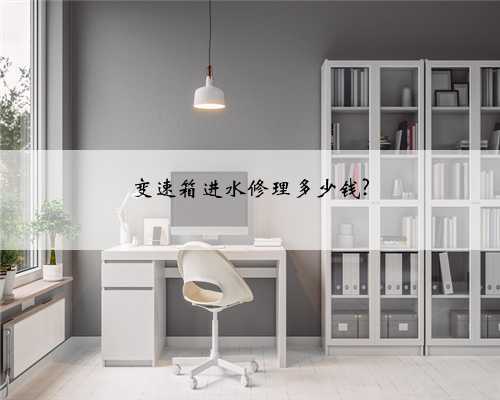 变速箱进水修理多少钱?