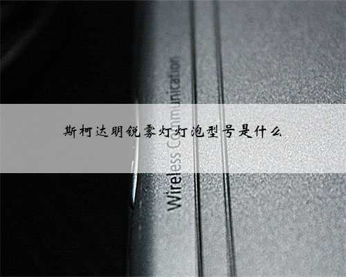 斯柯达明锐雾灯灯泡型号是什么