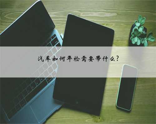 汽车如何年检需要带什么?