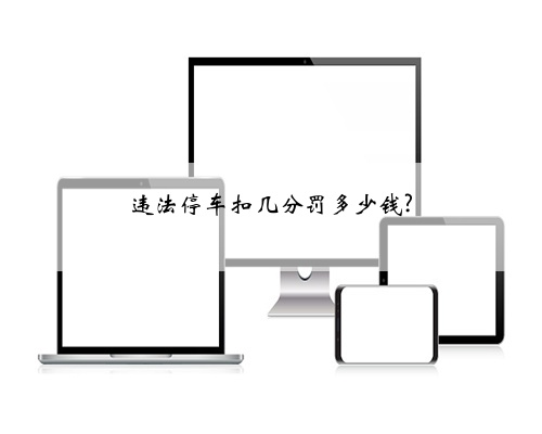 违法停车扣几分罚多少钱?