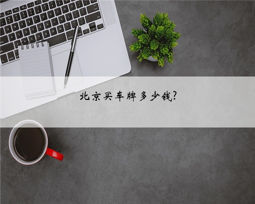 北京买车牌多少钱?