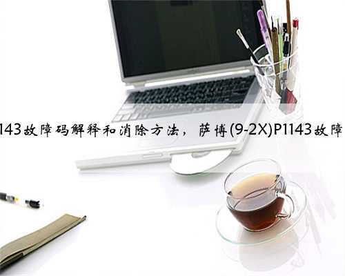 萨博(9-2X)p1143故障码解释和消除方法,萨博(9-2X)P1143故障码怎么解决?