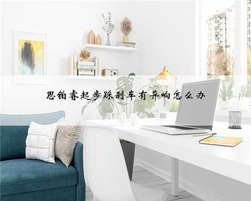 思铂睿起步踩刹车有异响怎么办