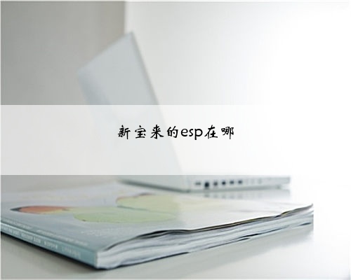 新宝来的esp在哪