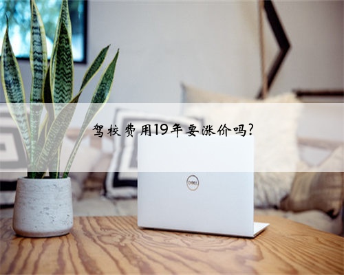 驾校费用19年要涨价吗?