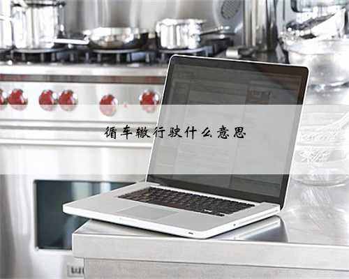 循车辙行驶什么意思
