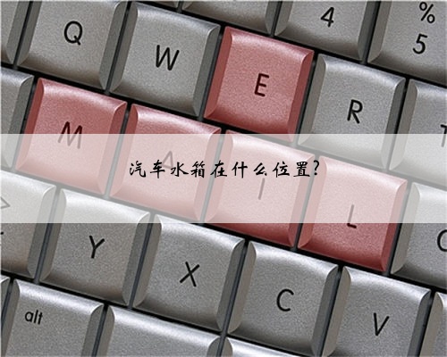 汽车水箱在什么位置?