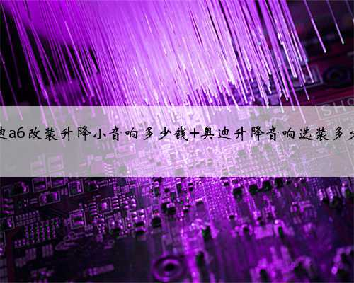 奥迪a6改装升降小音响多少钱 奥迪升降音响选装多少钱